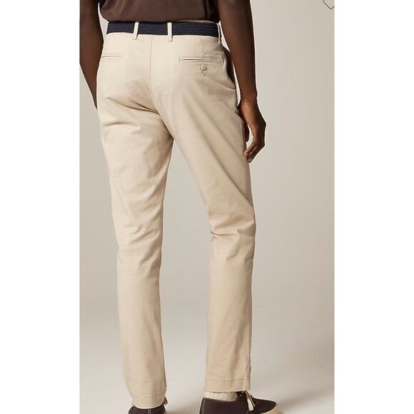 J.Crew 770™ Straight‑Fit Stretch Khaki Pants Mens 34x34 Weathered Chino NWT $98 - Picture 3 of 6
